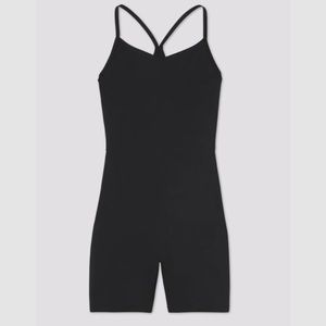 Girlfriend Collective Barre Unitard (black, XS)